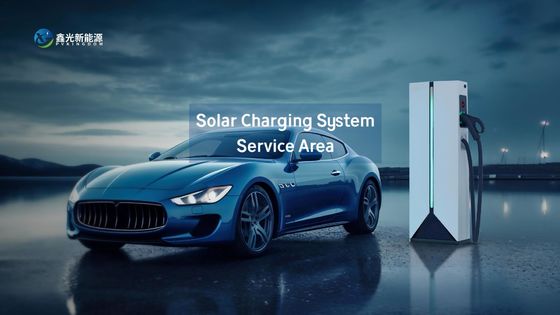 Sistema de carga solar Estaciones de carga de vehículos eléctricos solares rentables