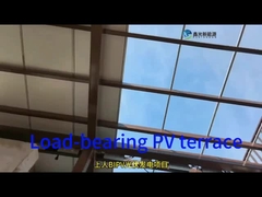 Una terraza fotovoltaica hermosa, rentable y resistente