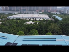 En sistema de energía solar de la rejilla